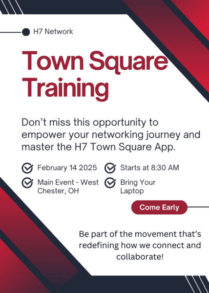 Have You Joined the H7 Town Square Community Yet? 1 H7 Town Square