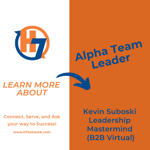 Kevin Suboski, with Fastest Route,—an veteran entrepreneur and visionary—is launching a Leadership Mastermind Group as part of H7 Network's latest initiative.