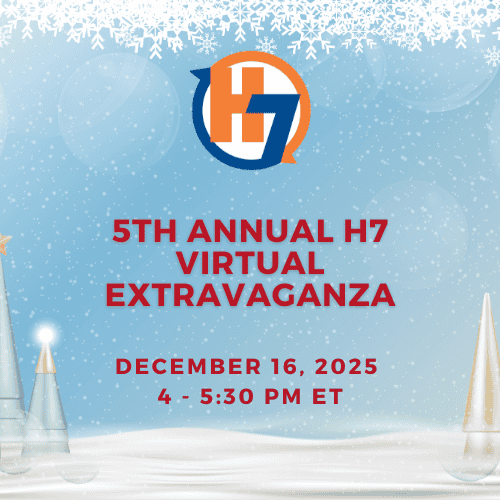 đ Join Us for the 5th Annual Virtual H7 Holiday Extravaganza đ 1 Get ready to ignite your curiosity and enthusiasm by joining us for our 5th Annual Virtual Holiday Extravaganza. During this thrilling event, prepare to dive into a virtual trivia contest, masterfully orchestrated by H7 member Danny Spiegel of Trivial Events.